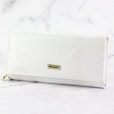 Gregorio Dámska kožená peňaženka Maella biela