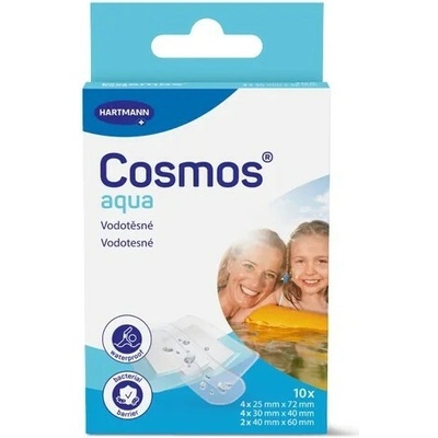 Cosmos Aqua vodeodolná náplasť 3 veľkosti 10 ks