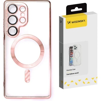 Wozinsky Electroplated Case with Magsafe за Samsung Galaxy S25 Ultra - Розов (5907769369827)