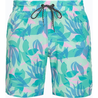 Hurley Мъжки плажни шорти Hurley Aticama Volley Swim Short Blue/Aqua