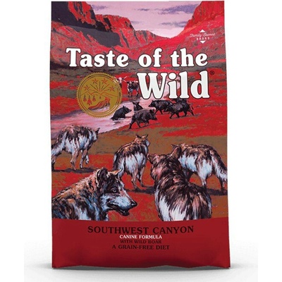 Taste of the Wild Southwest Canyon hovězí a divočák 2 kg