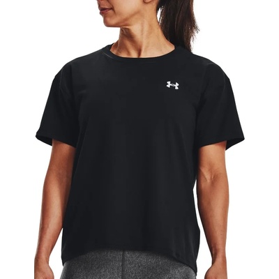 Under Armour Тениска Under Armour UA Esential Cttn Stretch Tee-BLK 1376938-001 Размер XS