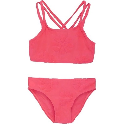 Color Kids dievčenské dvoudílné plavky Knockout Pink