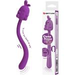  Гъвкав клиторен вибратор със 7 режима, 14, 2см - Pretty Love Cute Bunny (D-246030)