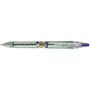 Pilot Химикалка, 0, 27 мм, с бутон, PILOT "B2P EcoBall", синя BP-B2PEB-M-L-BG (BP-B2PEB-M-L-BG)