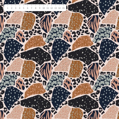Abstrakt leopard úplet by MIMI