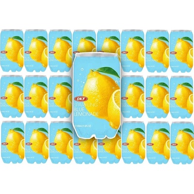 OKF Sparkling Blue Lemonade Drink 24 x 350 ml