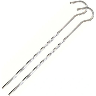 PRO-FORCE Kolík stanový krútený OCEĽOVÝ 18 cm 10 ks