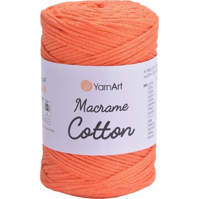 YARNART Macrame Cotton 2 mm 225 m 770 Orange юта (Macrame Cotton 2 mm 770)