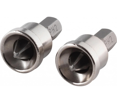 WOLFCRAFT 2 bity PH2 Solid s hĺbkovým dorazom 1342000