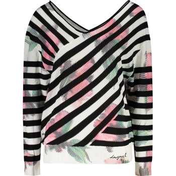 Desigual Дамски пуловер desigual, Размер s, Цвят Черен (26swjf01_ne2000)