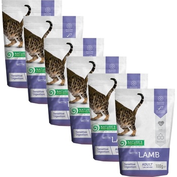 Nature's Protection котка възрастен чувствителна храносмилателна агне 6 x 100 г
