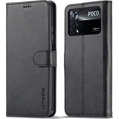 Pouzdro IMEEKE Peněženkový Xiaomi Poco M4 Pro černé