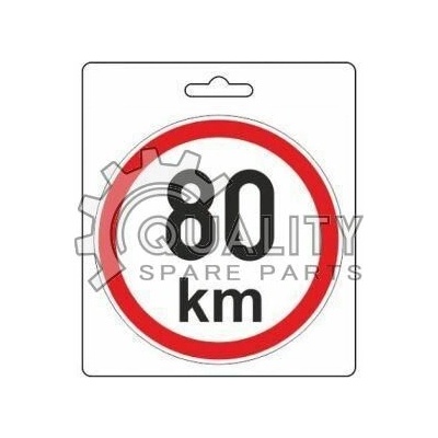 Samolepka omezená rychlost 80km/h COMPASS 34486