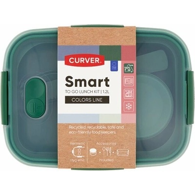 Curver Smart to Go Dóza na potraviny 20 x 15 x 9 cm 1,2 l