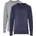 Minymo Детска блуза с дълъг ръкав Minymo Kid's Basic 34 -T-shirt L/S (2-pack) Longsleeve - Dark Navy - размер 110 (704-0628-0114)