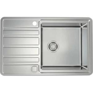 Alveus Мивка от неръждаема стомана Alveus Rando 30 Satin 80x51 см дясна (1131209) Мивка за вграждане