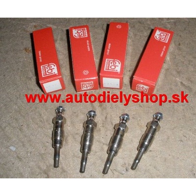 Peugeot 406 5/95-5/99 žhavič Sada 4ks 1,9TD / FEBI /