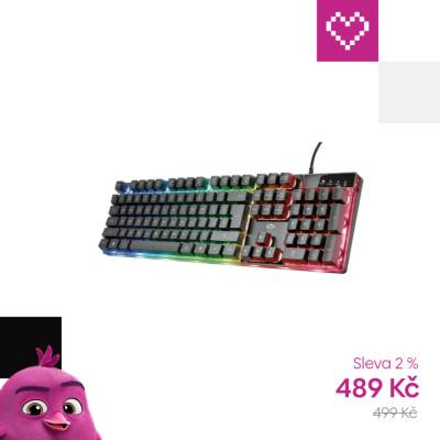 Trust GXT 835 Azor Illuminated Gaming Keyboard 24166