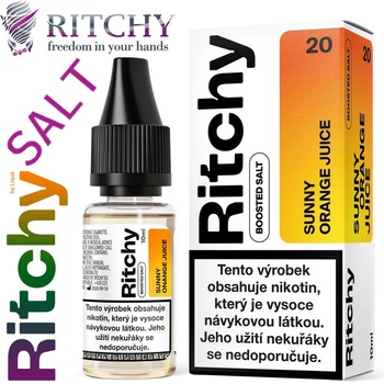 Ritchy Salt Sunny Orange Juice 10 ml 20 mg