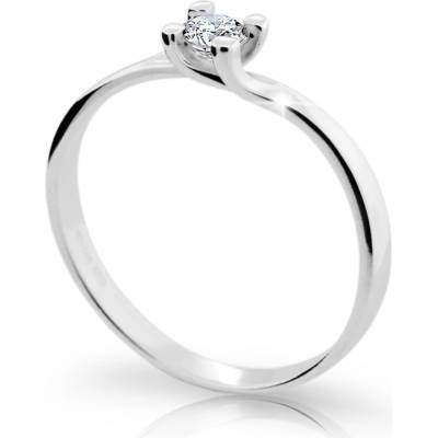 Cutie Jewellery gold prsten se solitérním zirkonem Z6823 1855 ze zlata Žlutá