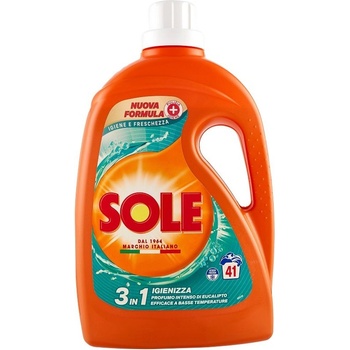 Sole Igiene e Freschezza 3 in 1 dezinfekčný gél na pranie 1,845 l 41 PD