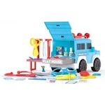 Man Yuk Toys Медицински комплект играчки за кола - 26 части