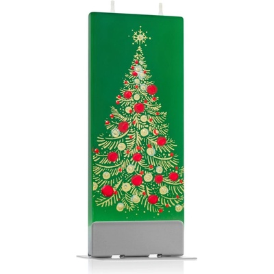 FLATYZ Holiday Gold Christmas Tree свещ 6x15 см