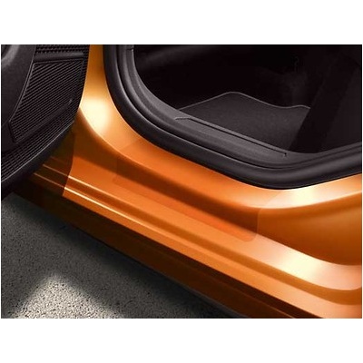 Volkswagen Polo VI (2017 - 2021) ochranná fólie pro nástupní lištu - transparentní, vzadu - originál 2G0071310A 908