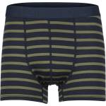 Stoic Мъжко мериносово термобельо Stoic Merino150 AlsenSt. Boxer Merino base layer - Dark Navy / Olive Striped - размер 4XL (015-1638-1317)