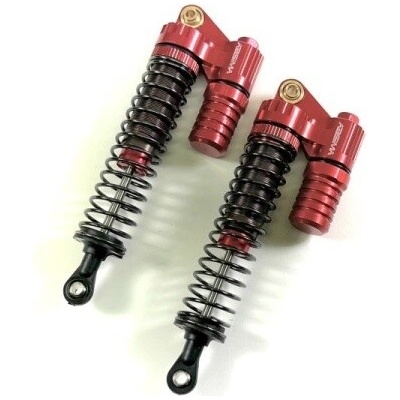 Absima Hliníkové olejové tlumiče Absima Piggyback včetně pružin 1:10 délka 100mm 2ks