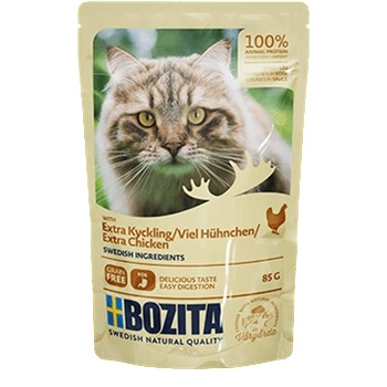 Bozita Парчета в сос с пилешко месо (пакетче) 85 г