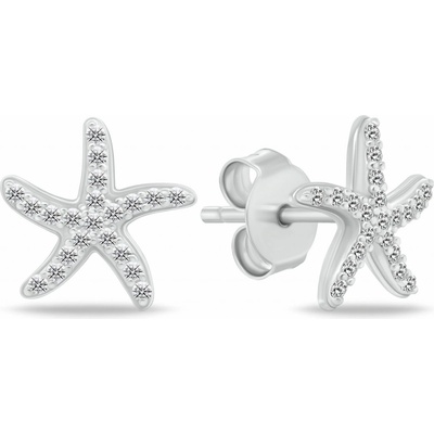 Brilio Silver náušnice EA1074W