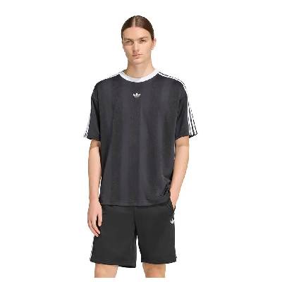 Тениска Adidas Originals Adicolor Jacquard Jersey short sleeve T-shirt - Black (Black)