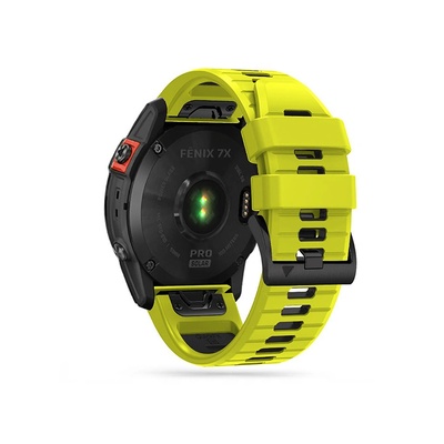Tech-Protect Каишка Tech-Protect Icon Pro, Съвместима с Garmin Fenix 3/5X/3HR/5X Plus/6X/6X Pro/7X, Пластмасова, Зелен/Черен (TP605129) (TP605129)