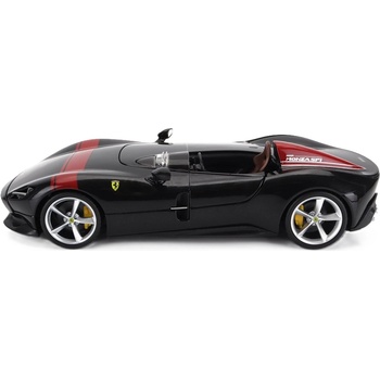 Bburago Метална кола Bburago - Ferrari Monza SP1 2018, 1: 43, черна (18-36046-36000)