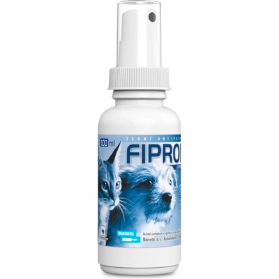 Bioveta Fipron 2,5 mg/ml kožný sprej 100 ml