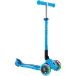 Globber Сгъваема тротинетка Globber - Primo Foldable Lights, синя (432-101-3) - baby Тротинетка, скутер