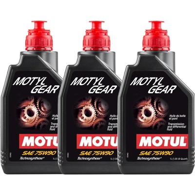 Motul 3бр x 1л Трансмисионно масло motul motylgear 75w90 (motylgear 75w90 3l)