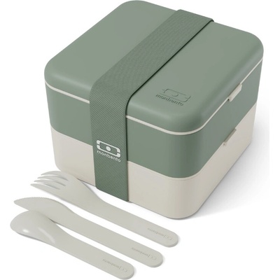 Monbento Obědový box Flex green natural 1l