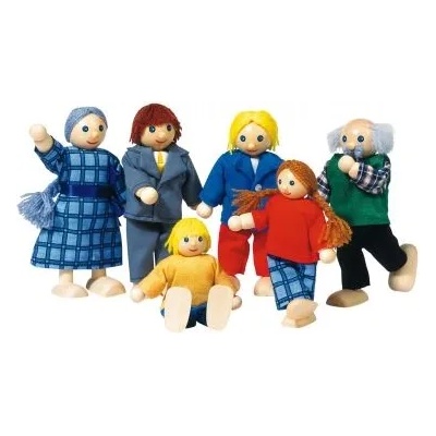 Goki - Гъвкави кукли - Градско семейство (SO218)