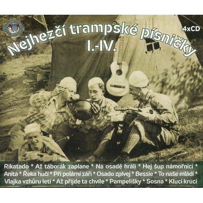 Various - Nejhezčí trampské písničky I.-IV. CD