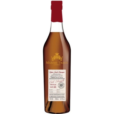 MAXIME TRIJOL CHAMPAGAGNE STRENGTH 53,7% 0,7 l (dřevěná kazeta)