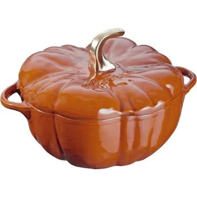 Staub Staub Cocotte hrnec ve tvaru dýně 24 cm/3,45l skořice 1024000