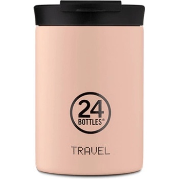 24Bottles nerezový termohrnek Travel Tumbler Dusty Pink 350 ml