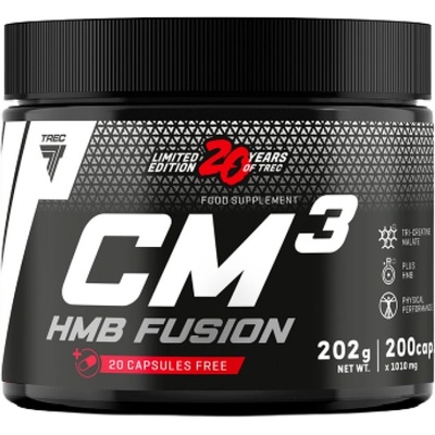 Trec Nutrition CM3 HMB Fusion | 20 Years of Trec - Limited Edition [200 капсули]