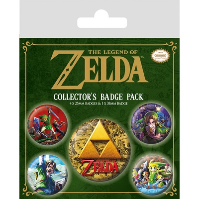 Odznaky set The Legend Of Zelda - Classics