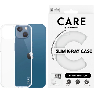 Panzer Гръб CARE by PanzerGlass за iPhone 14/13 Fashion X-Ray Soft - Прозрачен