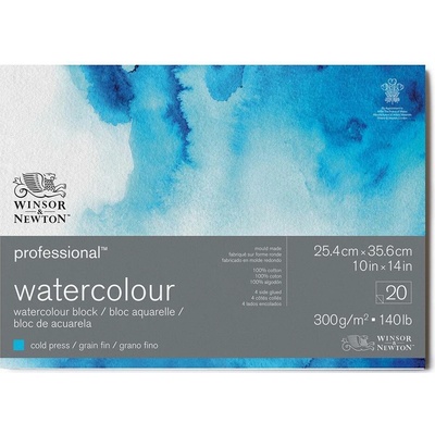 Blok Winsor & Newton Cold Pressed 300g/m2 - 26 x 36 cm