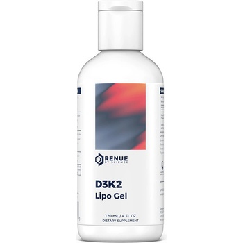 Renue by science Витамин D3 1250 IU + K2 100 g (липозомен гел) 120 ml | Renue by science (996339 RBS)